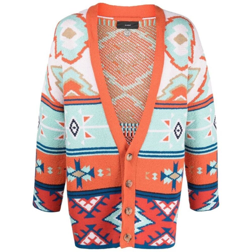 Alanui Men's Desert Road Casmere Cardigan